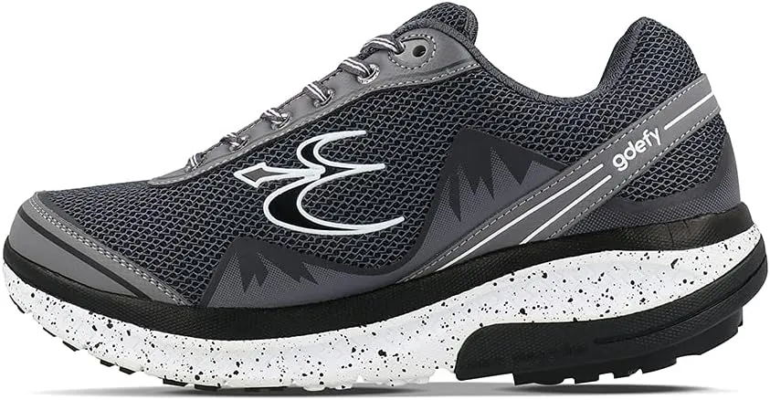 G-DEFY Mighty Walk Women’s Orthopedic Walking Shoe | VersoShock Technology for Pain Associated with Running | Prolonged Standing | Arch Support | Diabetic Shoes | Wide Shoes | Free Custom Orthotic