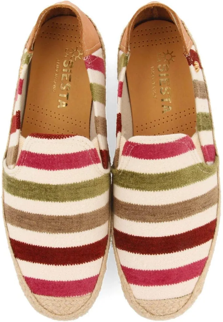 GIOSEPPO La Siesta Men's Espadrilles in Khaki Natura M Slippers