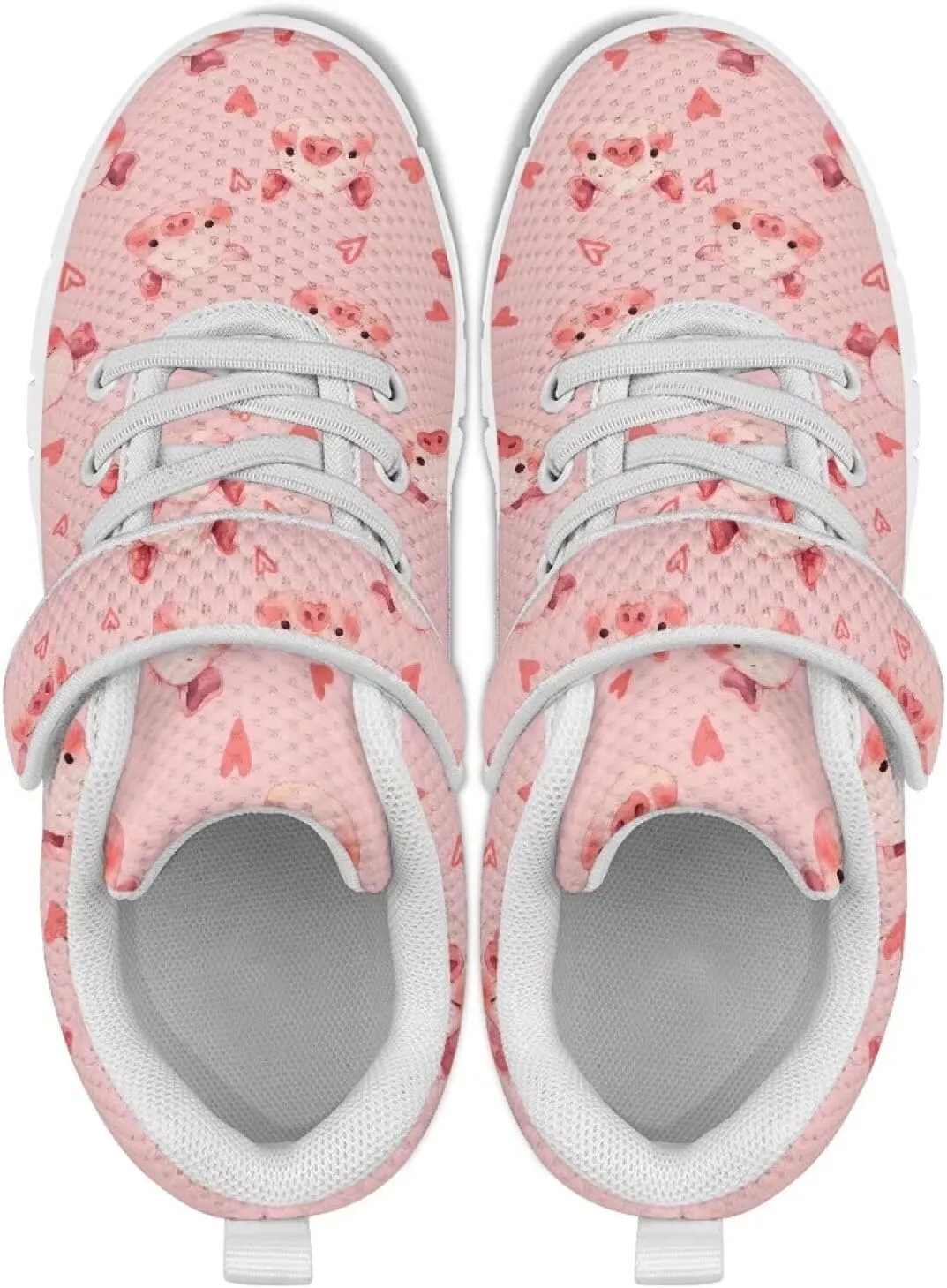 Girls Active Sneakers Boys Running Shoes Kids Slip On Trainers