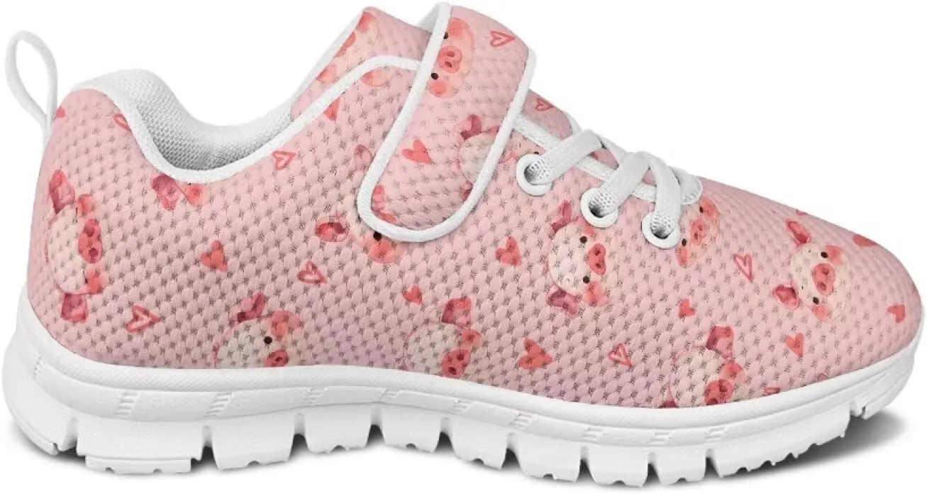 Girls Active Sneakers Boys Running Shoes Kids Slip On Trainers