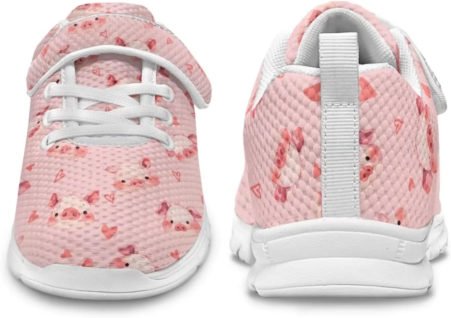 Girls Active Sneakers Boys Running Shoes Kids Slip On Trainers