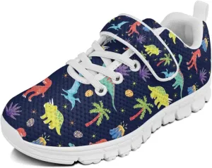 Girls Slip on Shoes Boys Walking Running Shoes for Kids Active