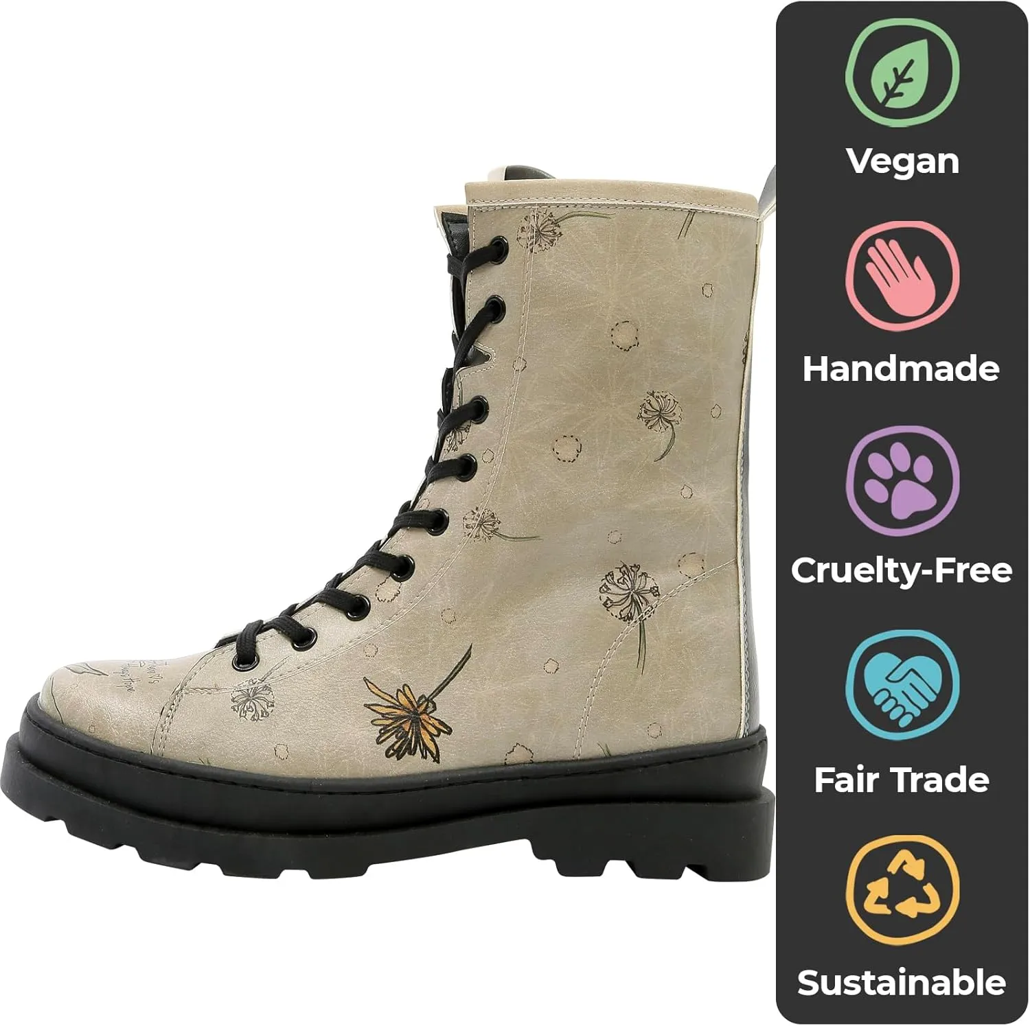 Gisele Boots for Women - Handmade and Vegan Leather Mid Calf Boots for Women,