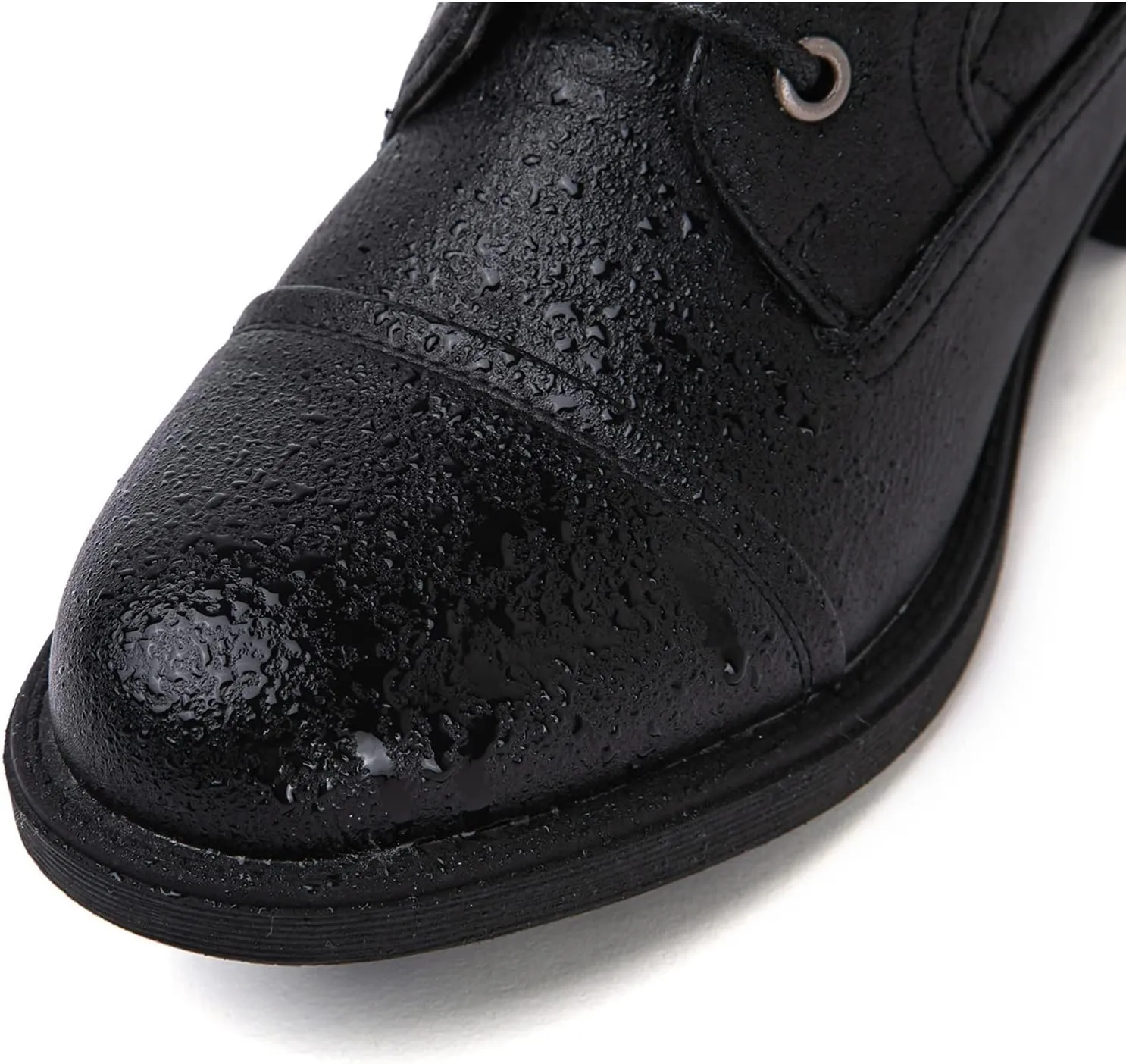 GLOBALWIN Women's Ankle Booties Fashion Combat Boots