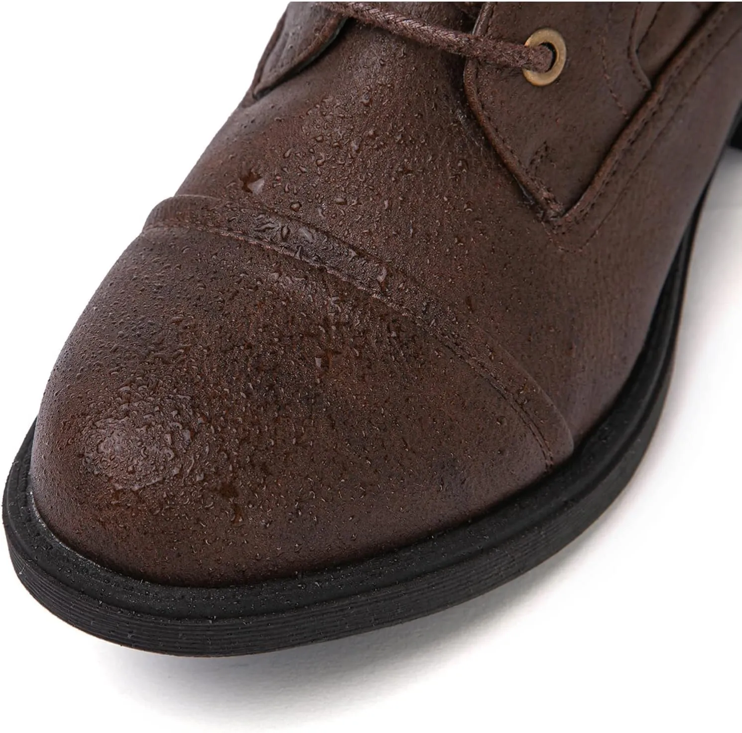 GLOBALWIN Women's Ankle Booties Fashion Combat Boots