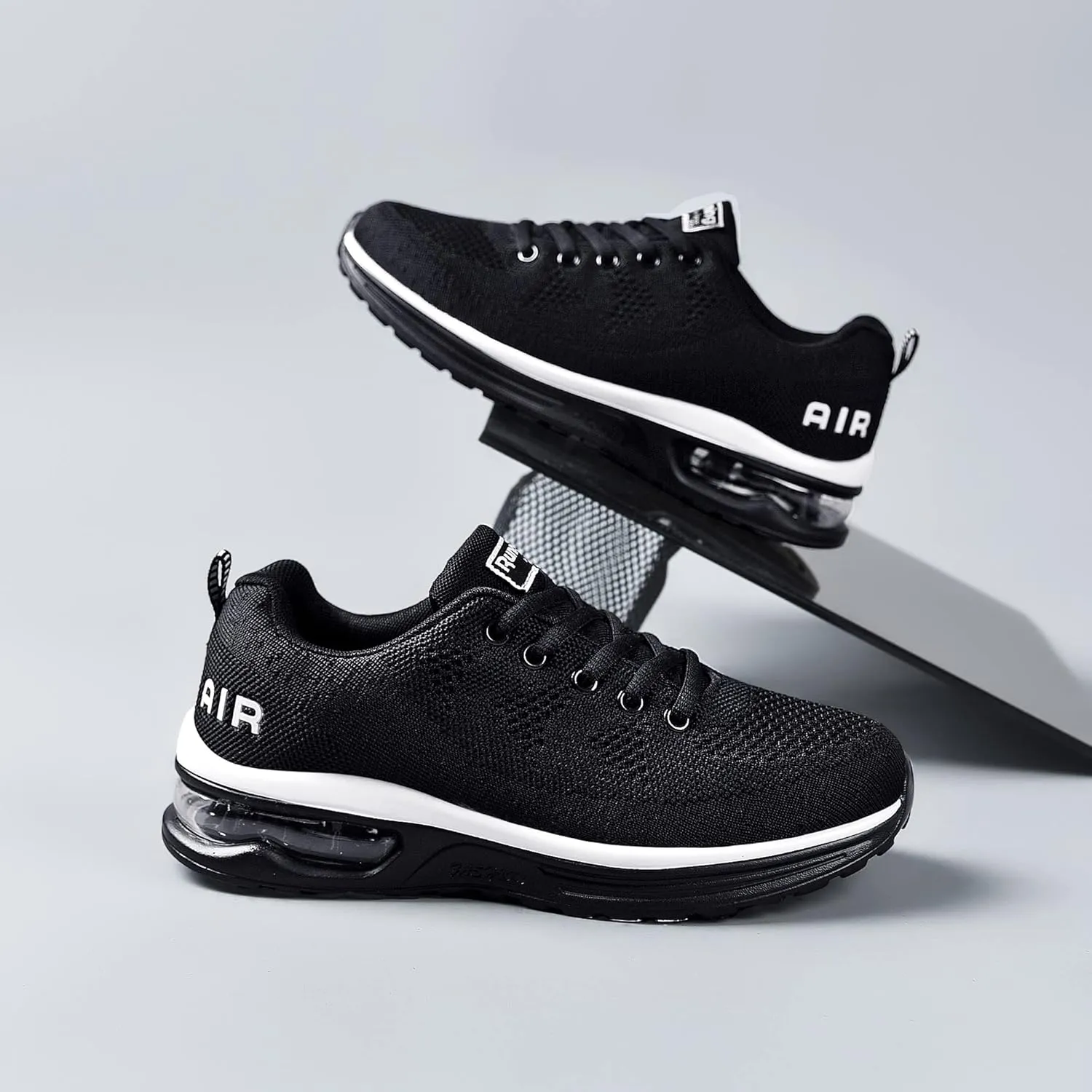 GOOBON Air Shoes for Men Tennis Sports Athletic Workout Gym Running Sneakers Size 7-12.5