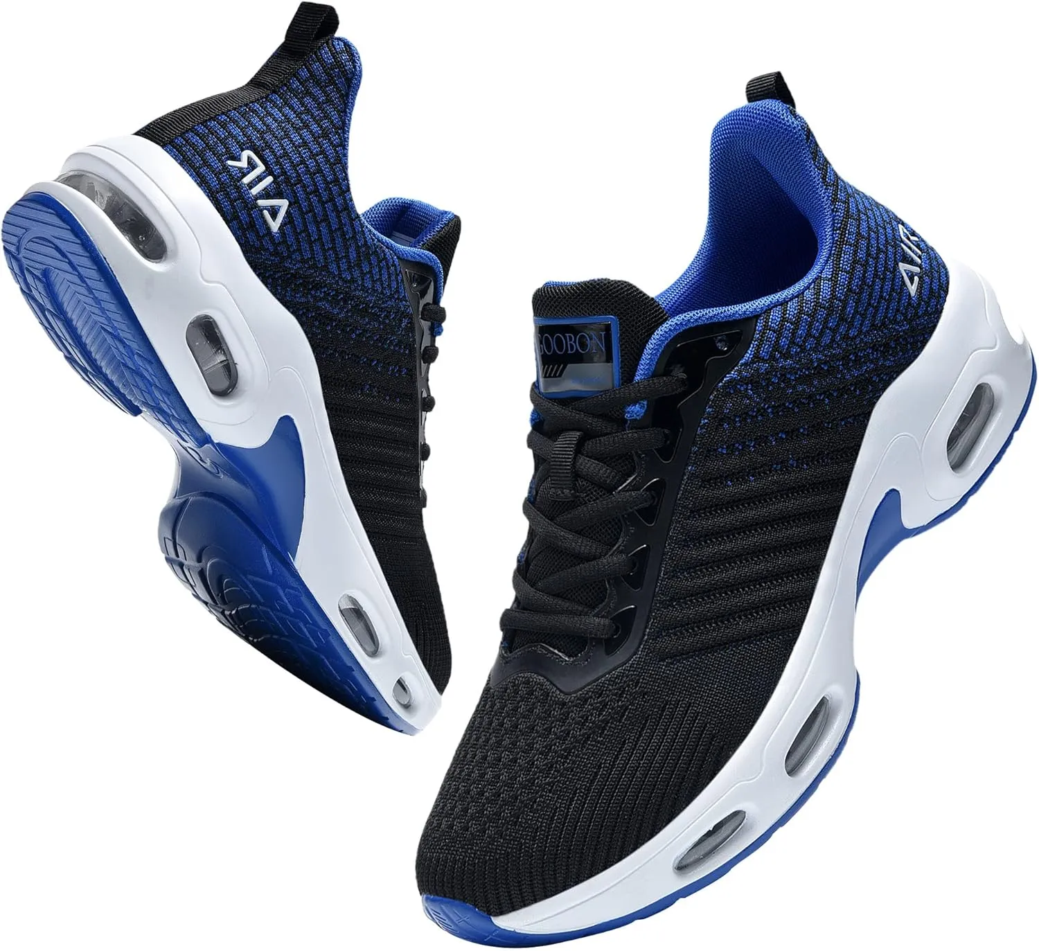 GOOBON Air Shoes for Men Tennis Sports Athletic Workout Gym Running Sneakers Size 7-12.5