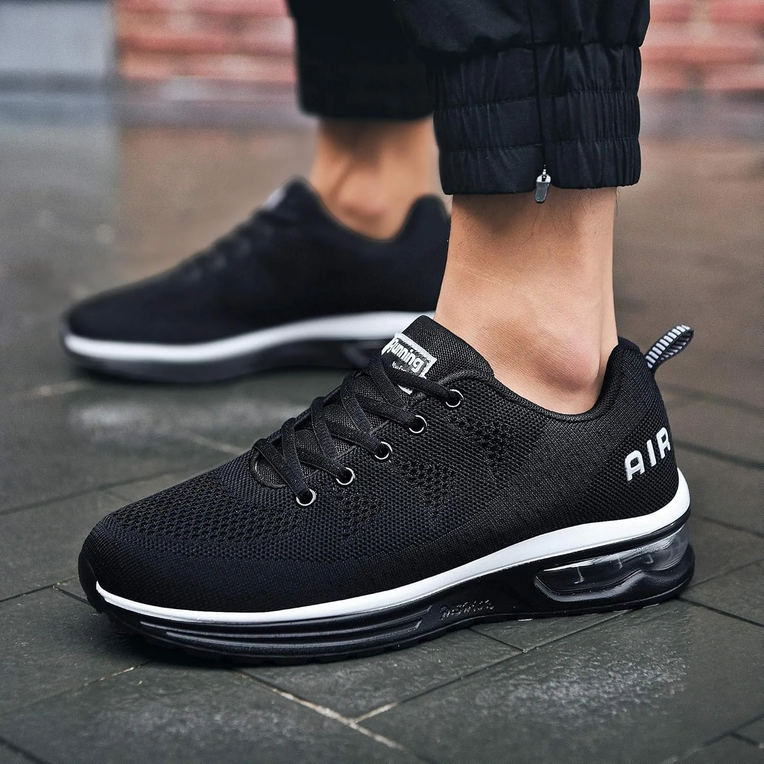 GOOBON Air Shoes for Men Tennis Sports Athletic Workout Gym Running Sneakers Size 7-12.5