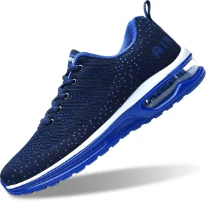 GOOBON Air Shoes for Men Tennis Sports Athletic Workout Gym Running Sneakers Size 7-12.5