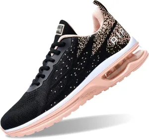 GOOBON Wide Toe Box Running Shoes Women Air Walking Sneakers Wide Width Tennis Athletic Shoes