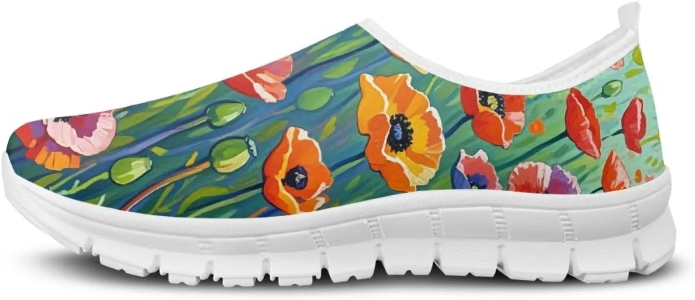 GOSTONG Womens Slip on Casual Loafers Lightweight Comfort Walking Shoes Outdoor Non Slip Travel Hiking Sneakers US 5.5-11.5