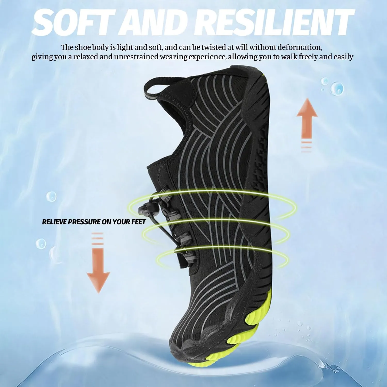 Grounded Footwear Barefoot Shoes for Balance and Neuropathy Women Barefoot Shoes Women Minimalist Shoe Zero Drop Quick Dry Workout Hiking Water Wide Toe Box Soft Sole Walking Training Shoe