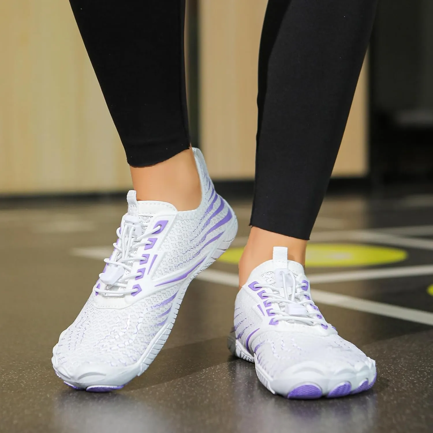 Grounded Footwear for Women Wide Width Walking Hiking Winter Footwear Barefoot Shoes Womens, Waterproof Hiking Boots Non Slip Hikes Water Shoes for Neuropathy Healthy Shoe for Swim Beach Pool Yoga
