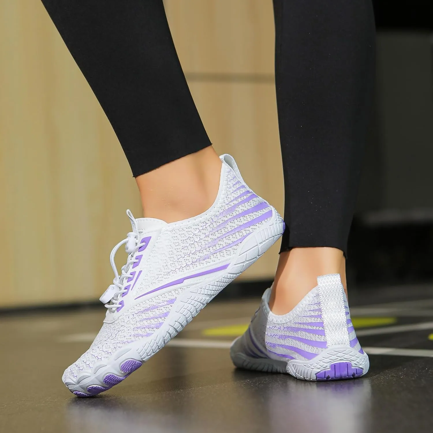 Grounded Footwear for Women Wide Width Walking Hiking Winter Footwear Barefoot Shoes Womens, Waterproof Hiking Boots Non Slip Hikes Water Shoes for Neuropathy Healthy Shoe for Swim Beach Pool Yoga