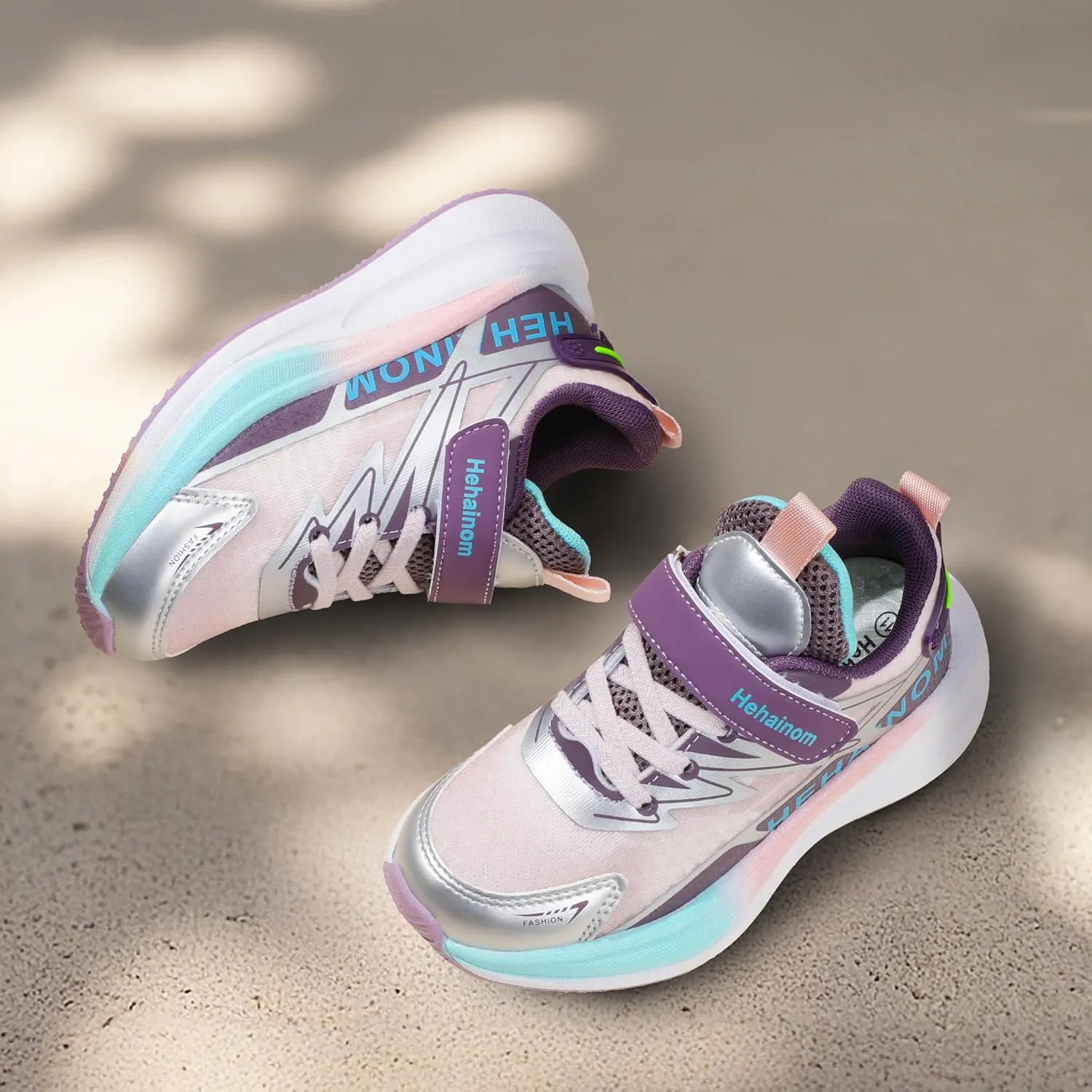 Hehainom Kids Shoes Boys Girls Sneskers Carbon Plated Athletic Running Shoes Toddler Little Big Kid Tennis Shoes