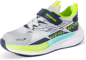 Hehainom Kids Shoes Boys Girls Sneskers Carbon Plated Athletic Running Shoes Toddler Little Big Kid Tennis Shoes