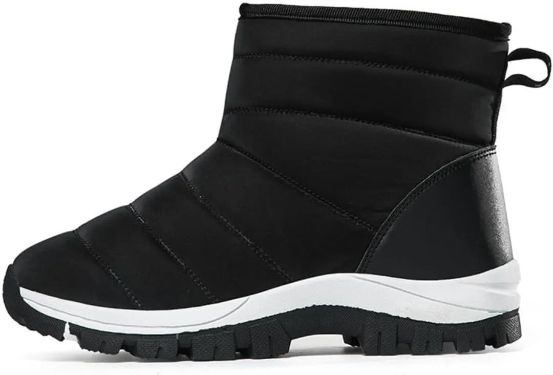 HESBITEUL Boots for Women Outdoor Winter Booties: Snow Boots Lightweight for Skiing