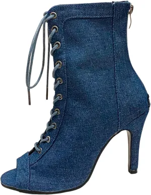 High Heels for Women Strappy Heels Classic Dress Sandals Open Toe Summer Booties Breathable Mesh Sandals