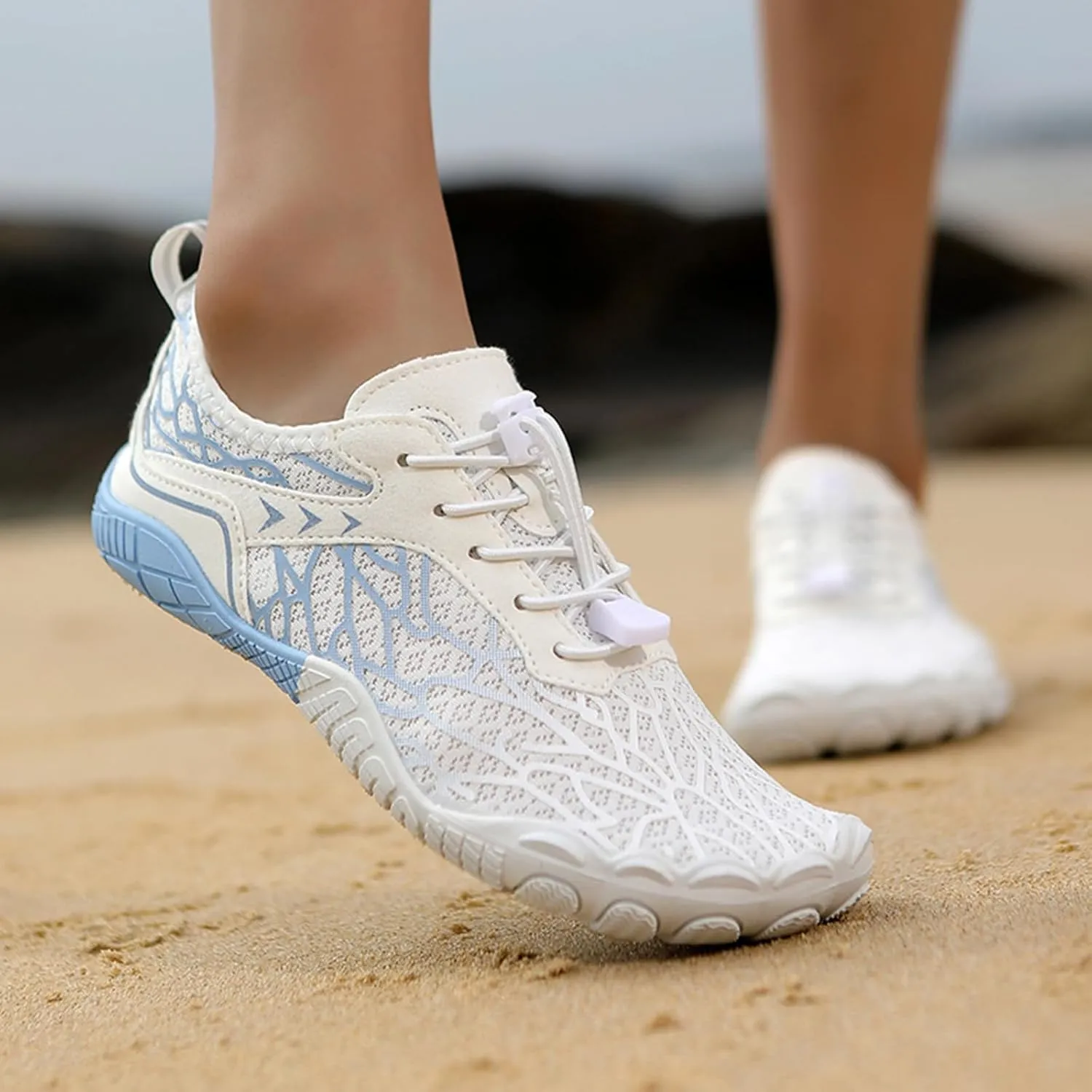 Hike Barefoot Footwear Shoes Women Men Pro Barefoot Shoes Healthy & Non Slip Wide Toe Box Womens Mens Lightweight Breathable Sports Hiking Walking Shoes Unisex
