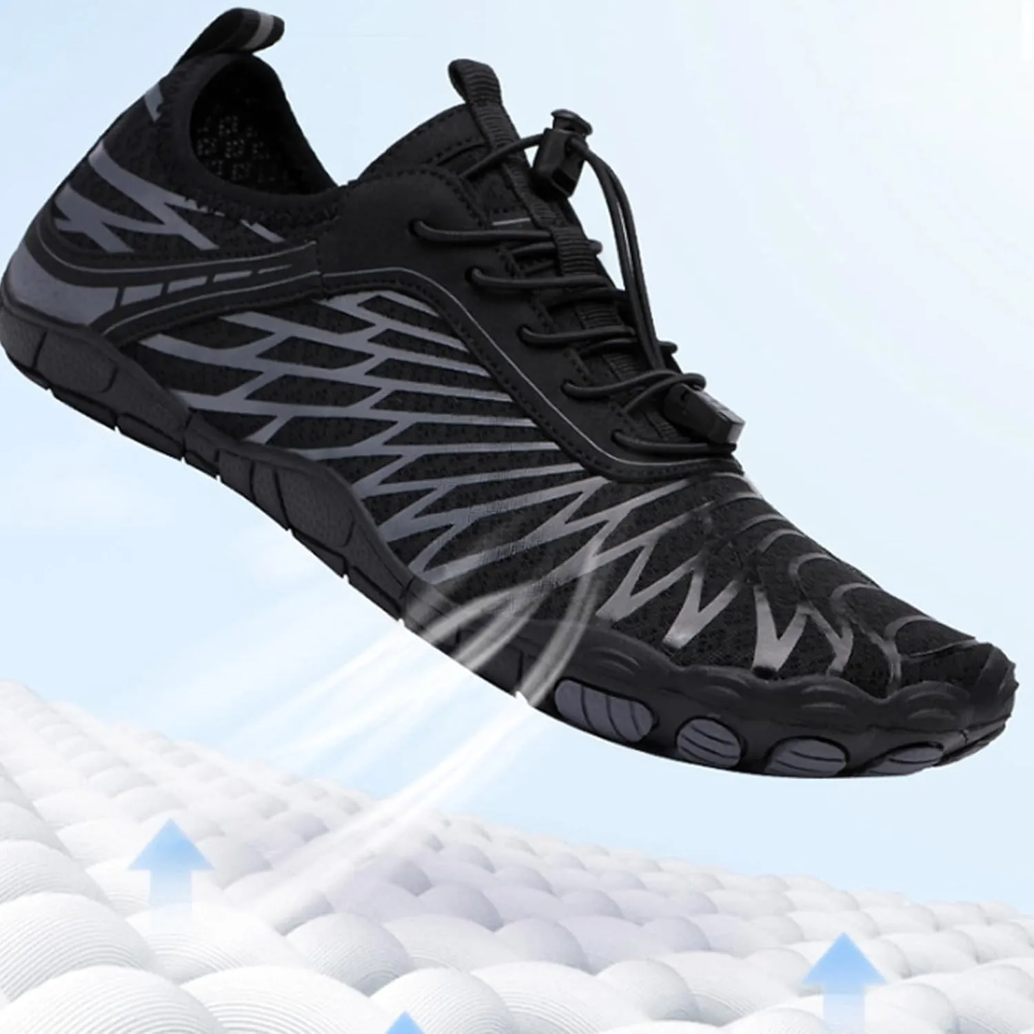 Hike Barefoot Shoes for Women Men Pro Wide Toe Box Healthy & Non-Slip Barefoot Shoes Athletic Outdoor Hiking Shoes Lightweight Breathable Grounded Footwear Sneaker Unisex