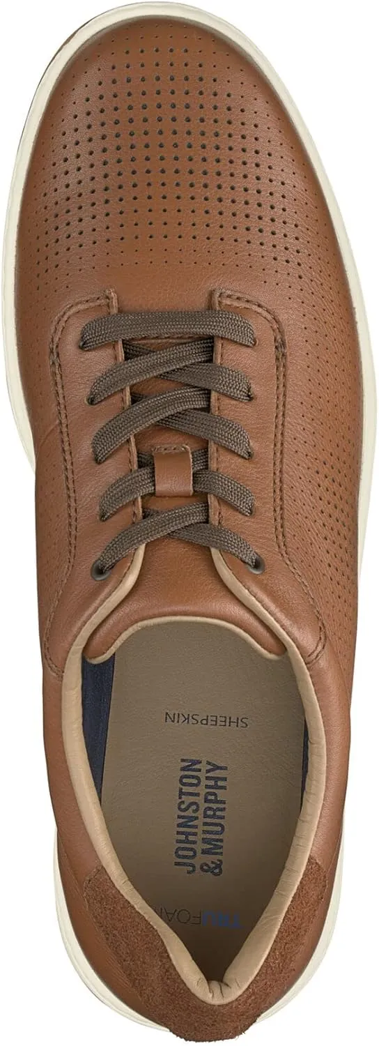Johnston & Murphy Men’s Daxton U-Throat Shoes – Men’s Walking Shoes, Casual Shoes for Men, Sneakers for Men, Casual Sneakers, TRUFOAM Cushioned Footbed & Rubber Sole