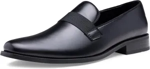 Jousen Men's Tuxedo Shoes Black Dress Shoes for Men Business Formal Mens Loafers Slip On