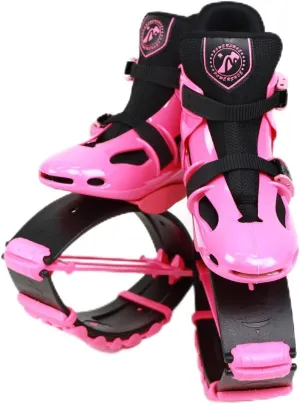 Joyfay Pink Unisex Fitness Jump Shoes Bounce Shoes (Large)