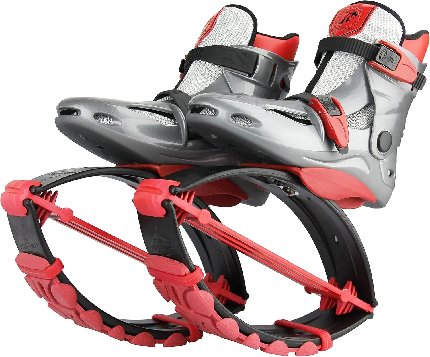 Joyfay Red Unisex Fitness Jump Shoes Bounce Shoes (Large)