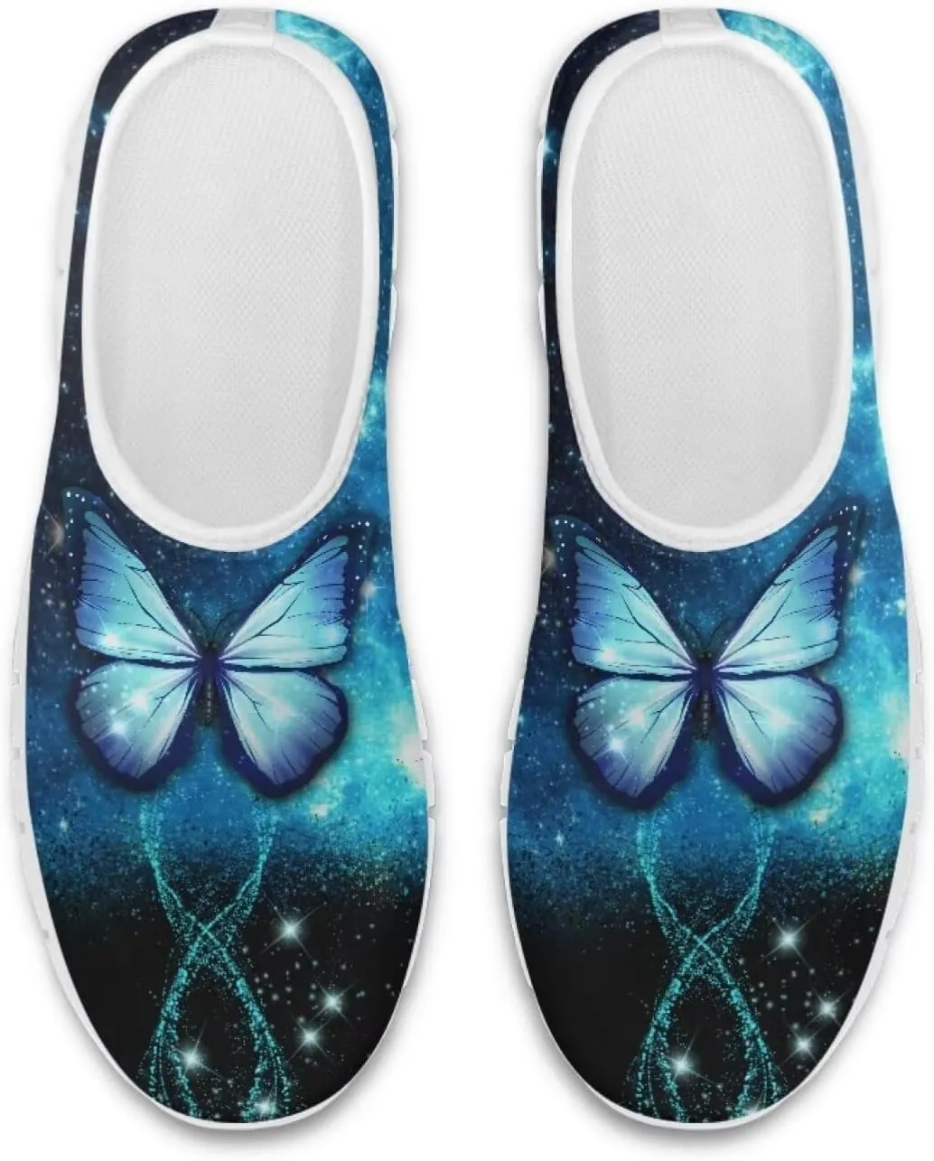 JoyLamoria Sport Shoes Walking Sneakers with Owl Art Design Fashion Women Sneakers Outdoor Art Travel Shoes