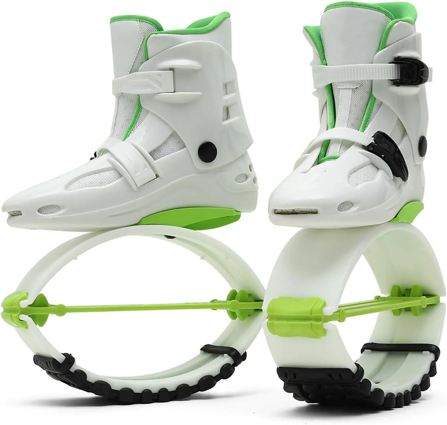 Kangaroo Jump Shoes Fitness Bouncing Shoes with Detachable Socks, Adjustable Elastic Men's and Women's Jump Boots