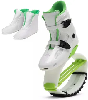 Kangaroo Jump Shoes Fitness Bouncing Shoes with Detachable Socks, Adjustable Elastic Men's and Women's Jump Boots