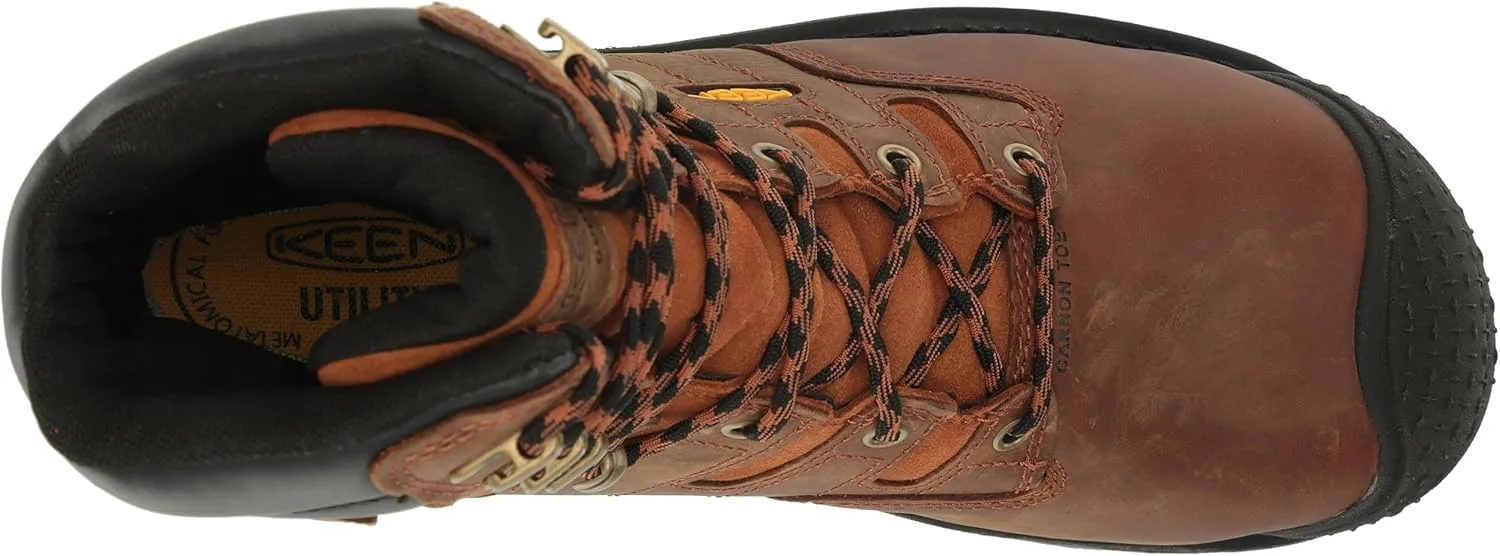 KEEN Utility Men's Camden 8" Composite Toe Waterproof 600G Insulated Heavy Duty Work Boot