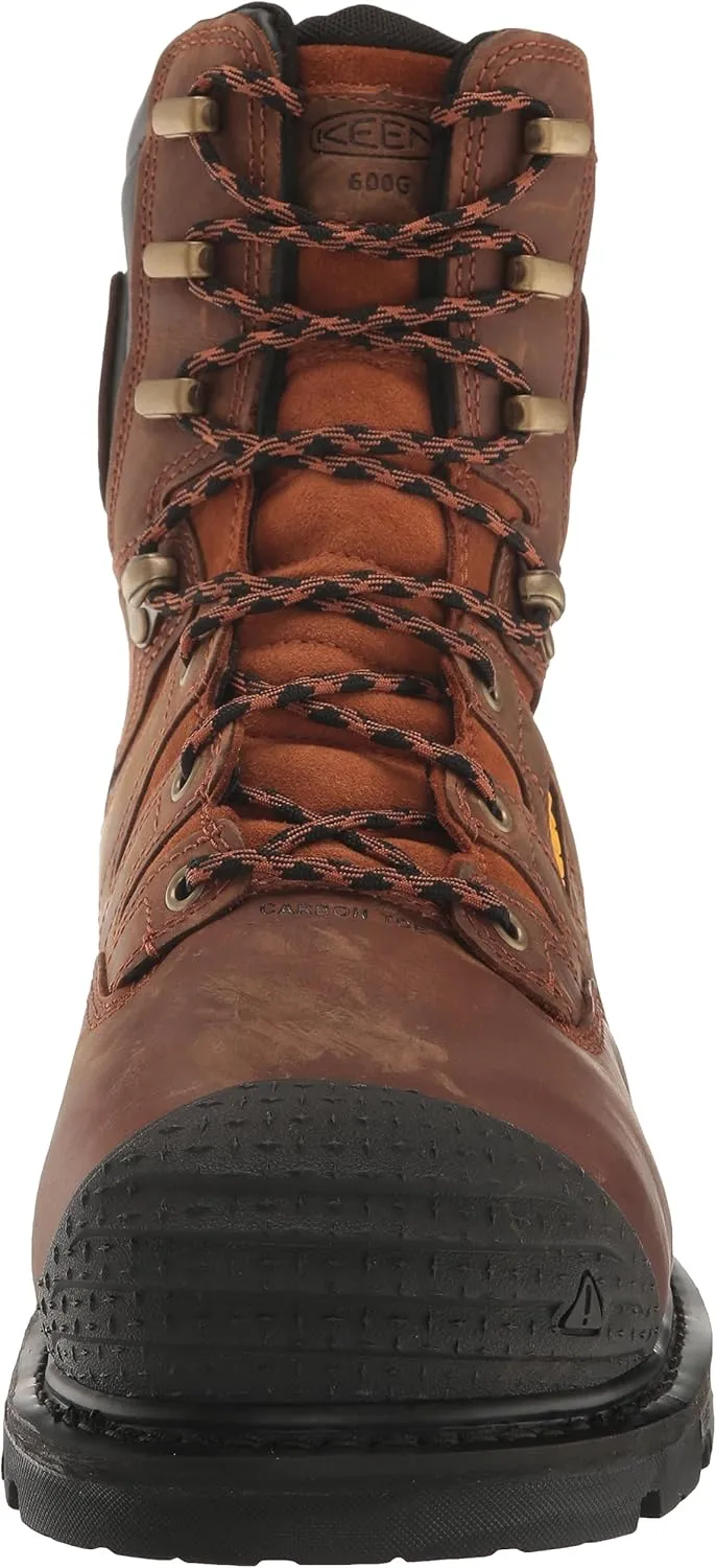 KEEN Utility Men's Camden 8" Composite Toe Waterproof 600G Insulated Heavy Duty Work Boot