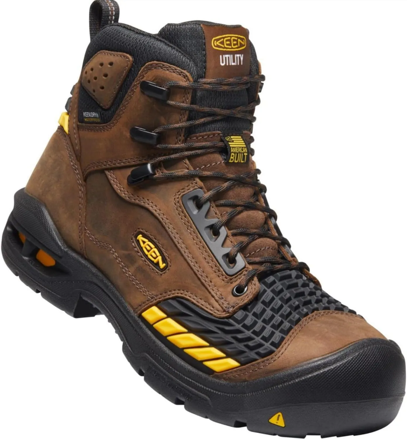 KEEN Utility Men's Troy 6" KBF Composite Toe Waterproof Work Boot