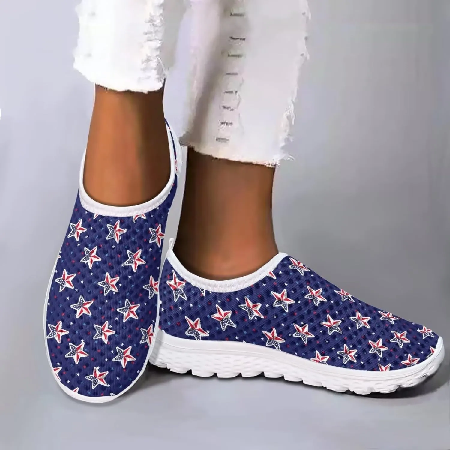KEIAHUAN Womens Running Shoes Fashion Breathable Knit Casual Walking Sneaker Lightweight Comfortable Running Shoes