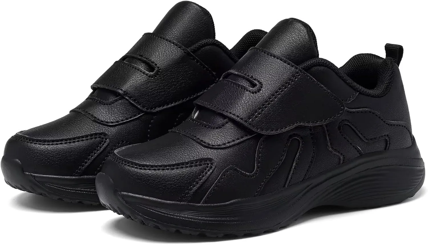 Kid Sneakers Girls Running Shoes Boys Walking Sports Adjustable Strap Sneakers