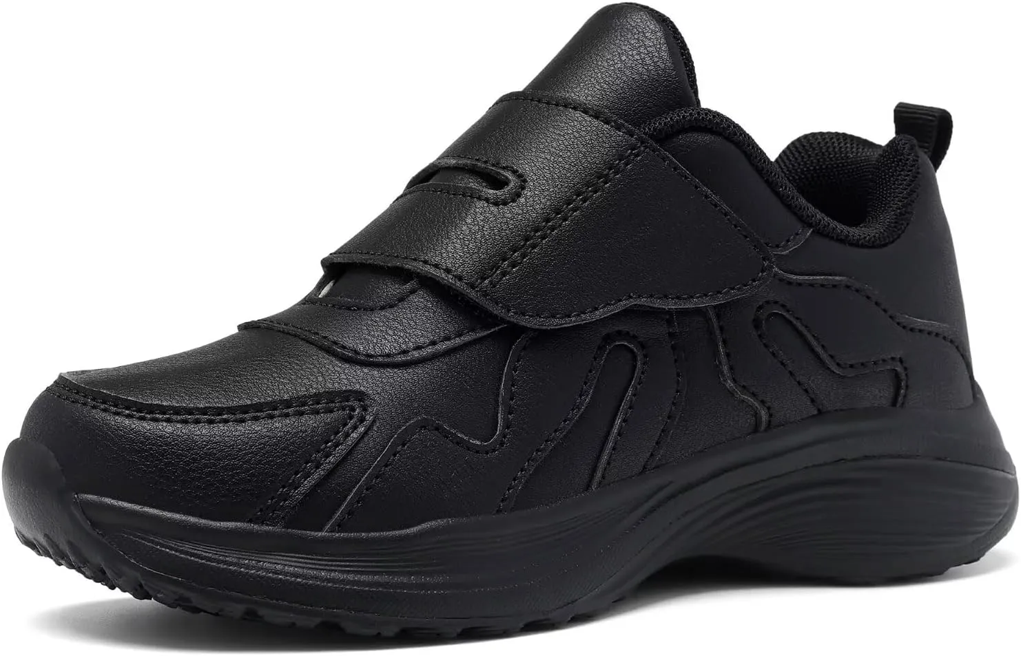 Kid Sneakers Girls Running Shoes Boys Walking Sports Adjustable Strap Sneakers