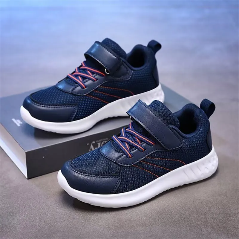 Kids Boy Breathable Mesh Walking Sneakers for Summer Spring Sport Running Cycling School
