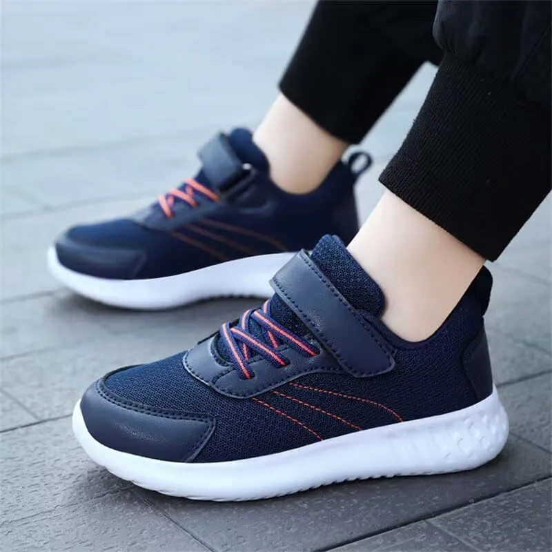 Kids Boy Breathable Mesh Walking Sneakers for Summer Spring Sport Running Cycling School