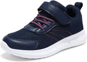 Kids Boy Breathable Mesh Walking Sneakers for Summer Spring Sport Running Cycling School