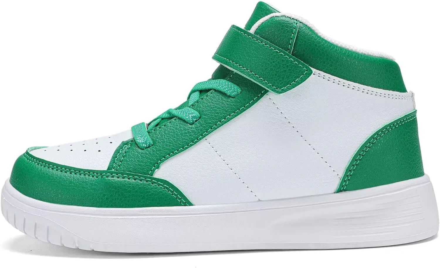 Kids Sneakers Boys Running Shoes Girls High Top Casual Lightweight Classic Adjustable Strap Sneakers