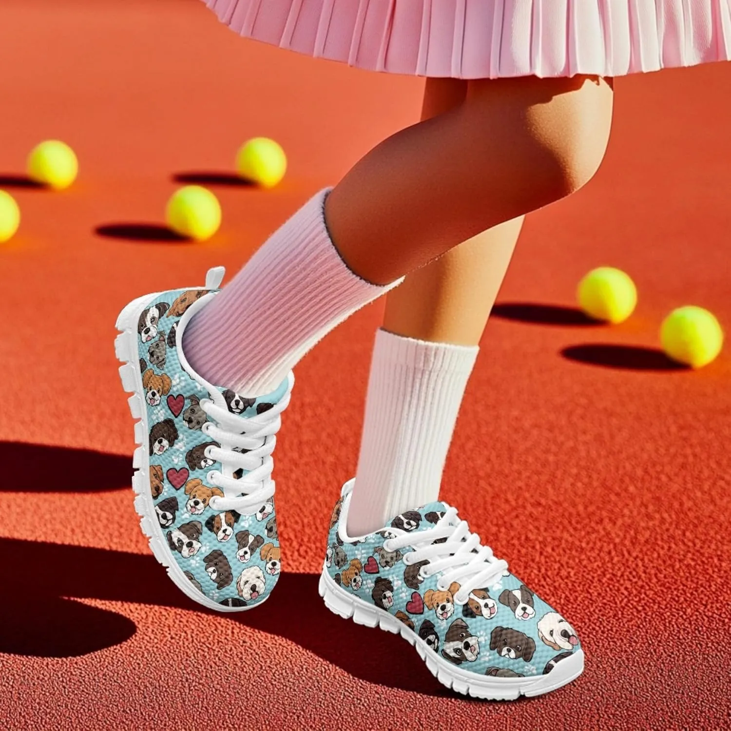 Kids Sneakers for Little Big Girls Boys Walking Running Shoes Size 11-3