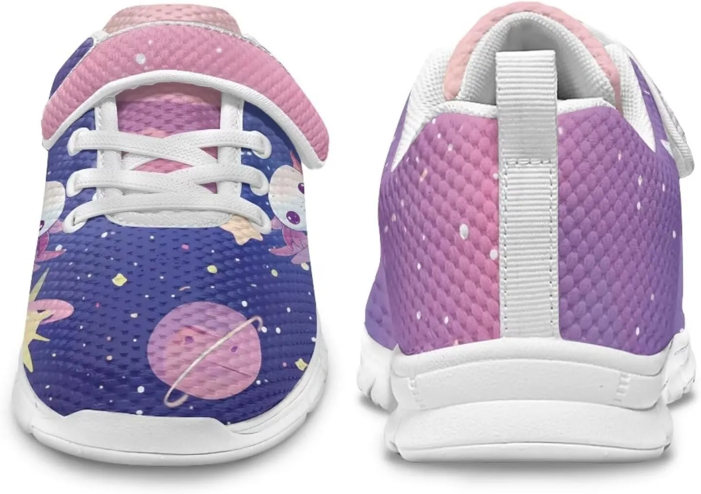 Kids Spring Casual Sneakers Size 11 to 15,Boys Cartoon Single Buckle Jogging Shoes Girls Uniform-Dress Shoes