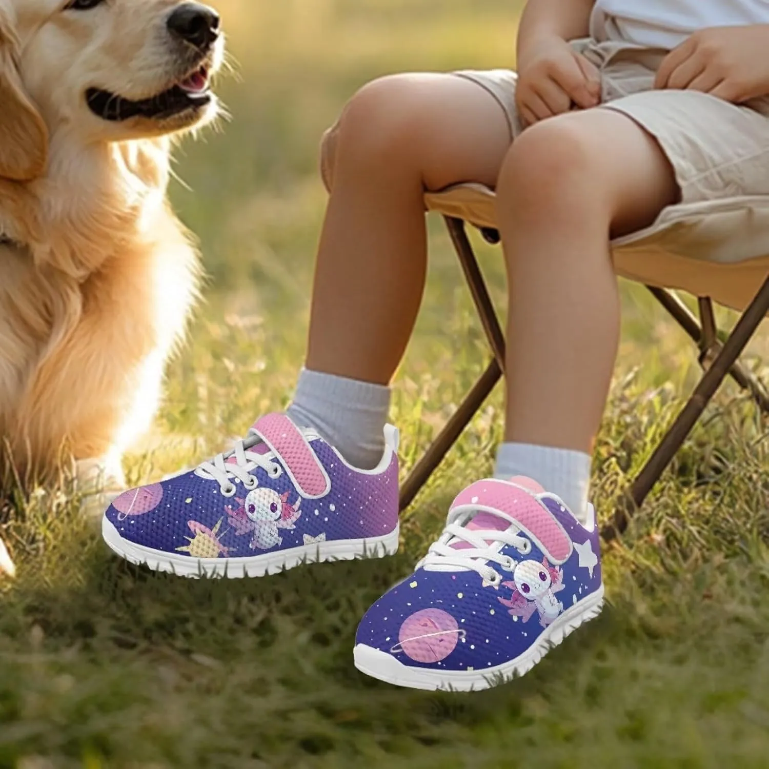 Kids Spring Casual Sneakers Size 11 to 15,Boys Cartoon Single Buckle Jogging Shoes Girls Uniform-Dress Shoes