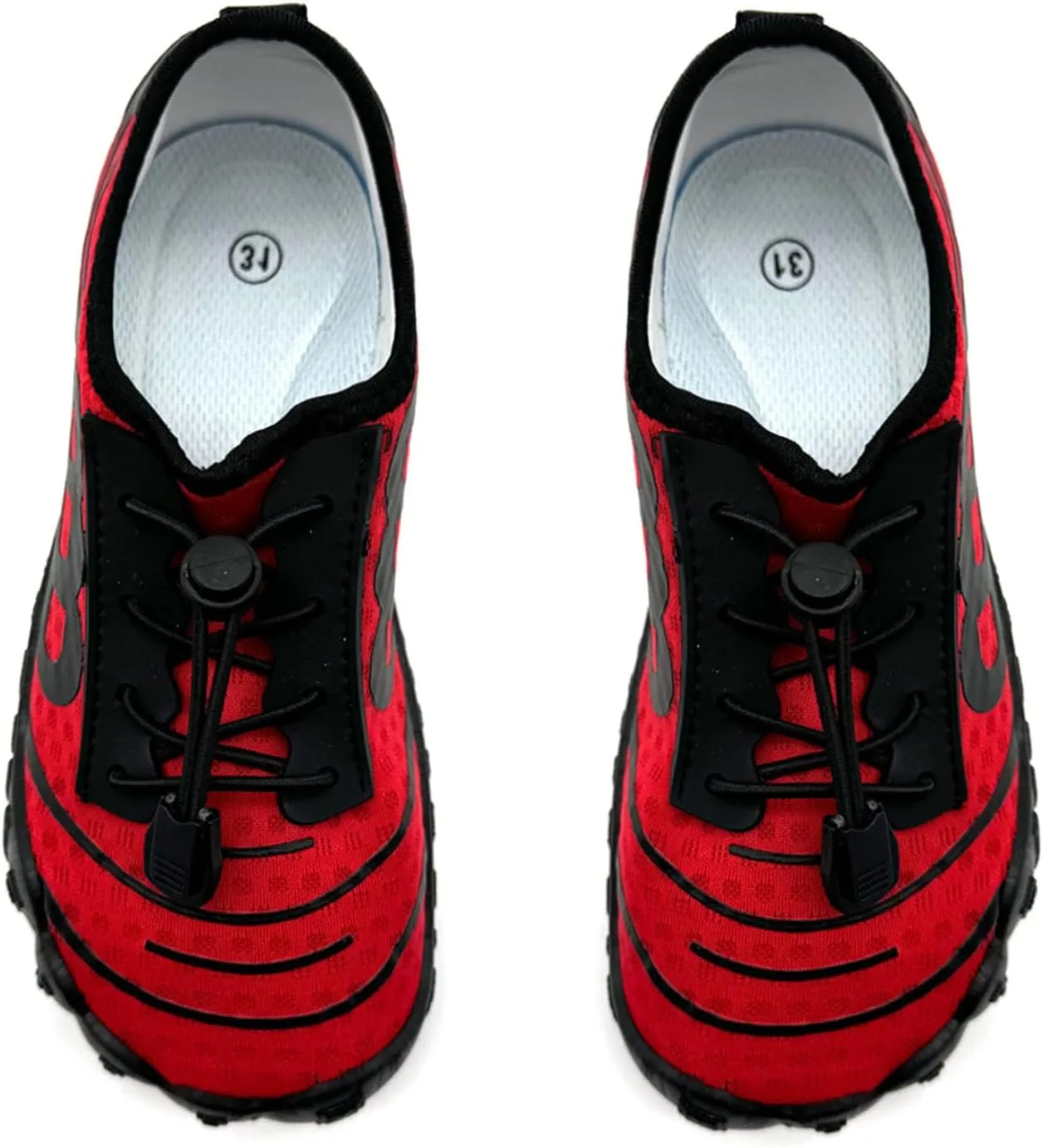 Kids Water Shoes Boys Girls Quick Dry Wide Barefoot Aqua Sneakers Breathable Beach Swim Shoes for Hiking Diving Boating Outdoor Water Sports