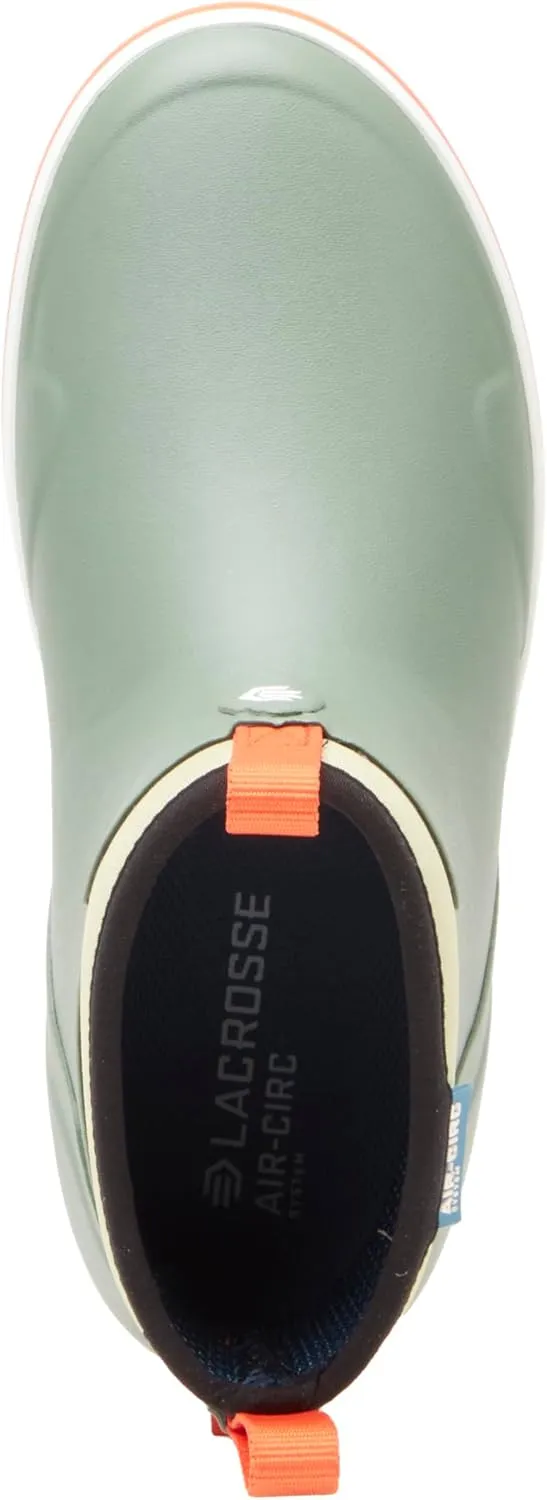 LaCrosse Women’s 6” Alpha Deck Boots with Rubber & Neoprene Construction, Quick-Drying Air-Circ Liner, and Slip-Resistant Foredeck Outsole