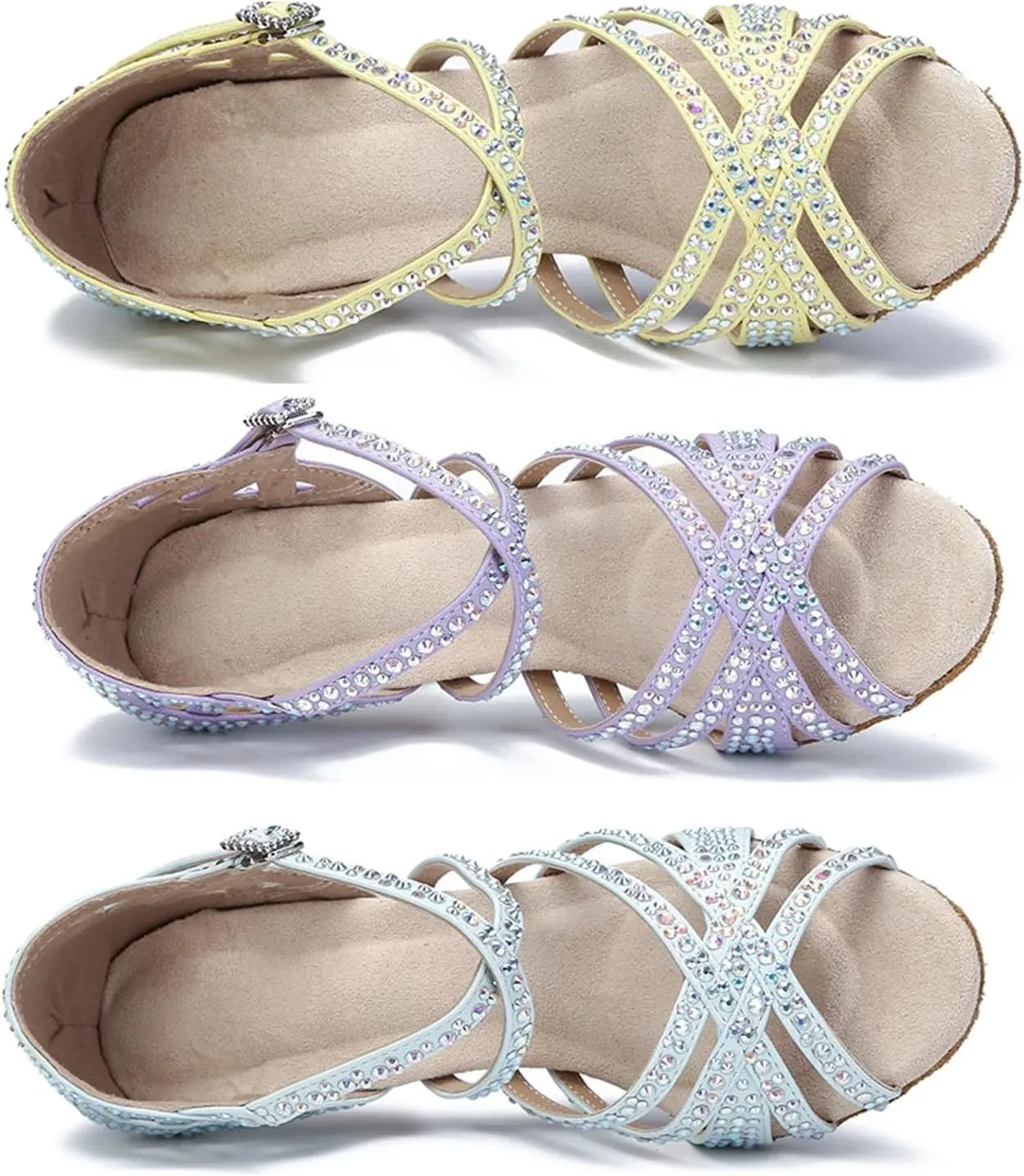 Ladies Amethyst Velvet Party Heels - Strappy Sandals with Satin Laces for Royal-Themed Events (7.5CM/2.95")