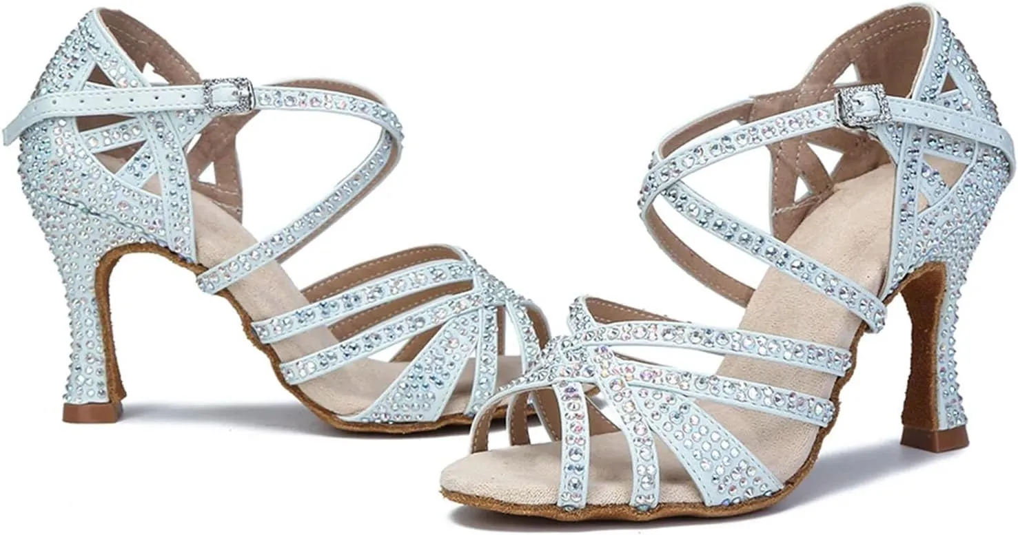 Ladies Amethyst Velvet Party Heels - Strappy Sandals with Satin Laces for Royal-Themed Events (7.5CM/2.95")