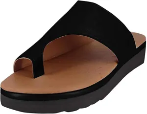 Ladmiple Sandals for Women Wedge,Womens 2023 Summer Comfy Slip-On Sandal Casual Beach Shoes Open Toe Espadrille Platform