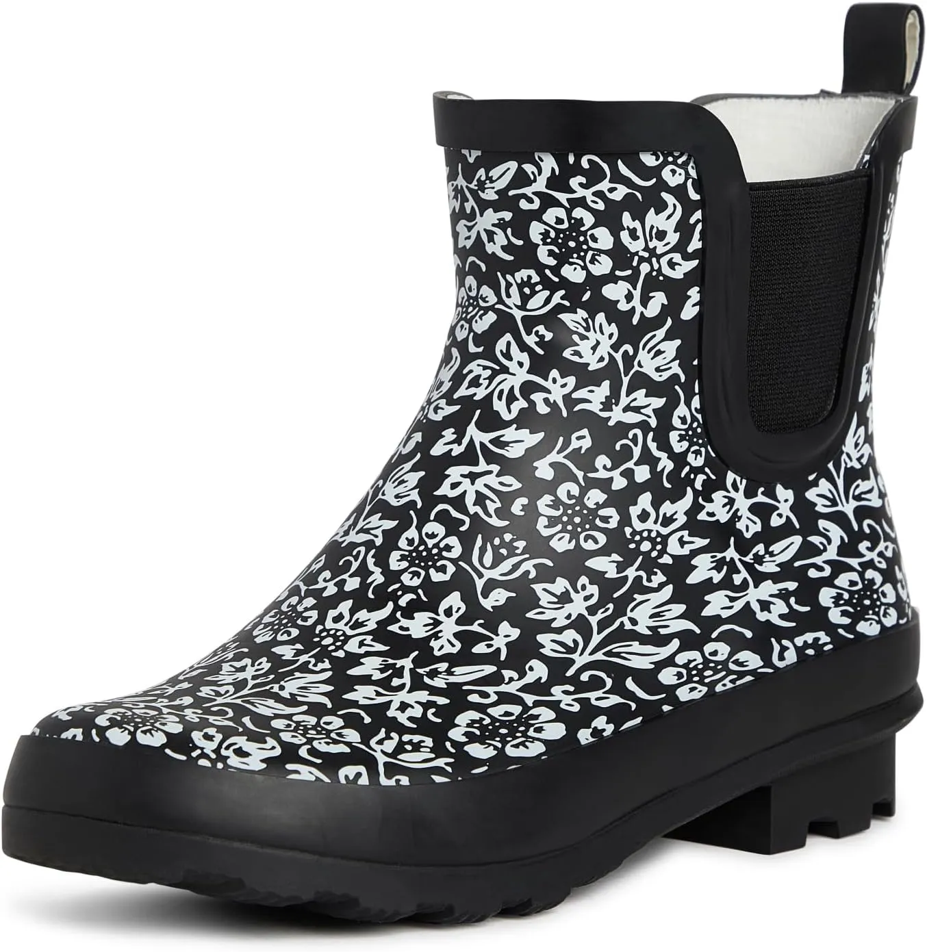Laura Ashley Women's Rain Boots, Mid Cut Rubber Rain Boots for Women - Waterproof Ankle Boots for Ladies